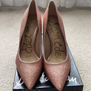 Sam Edelman Rose Glitter Heels